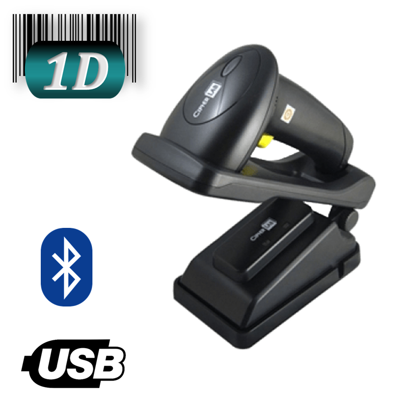 CipherLab 1560 1D vonalkódolvasó BT, USB Kit